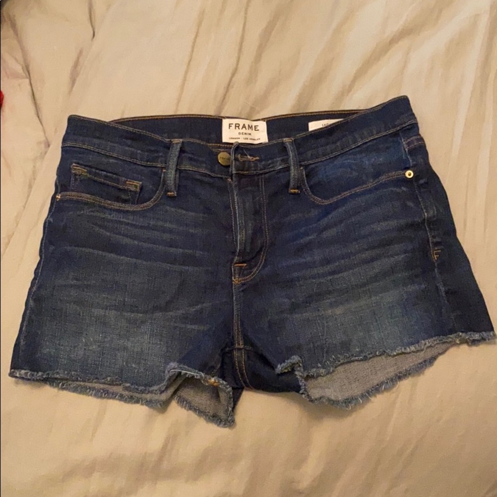FRAME Le Cutoff Jean Shorts